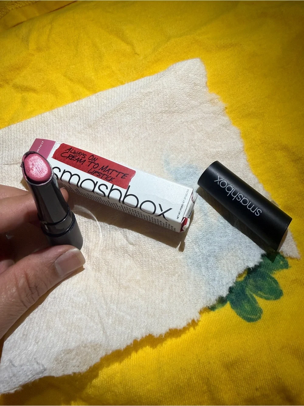 Smashbox Cream-to-Matte Lipstick — Dusty Rose